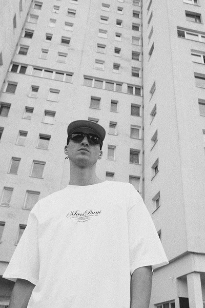 Mass Denim Authentic T-shirt biała