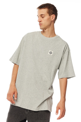 Mass Denim Patch T-shirt szara