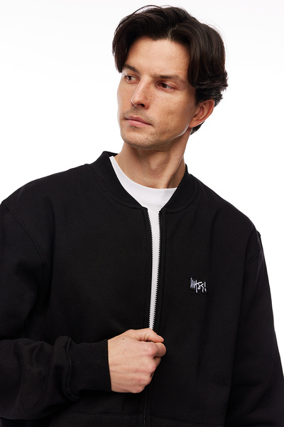 Mass DNM bluza Sweatshirt Signature Patch Baseball - czarna