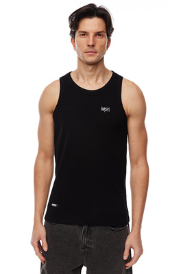 Mass DNM koszulka Signature Patch Tank Top - czarna
