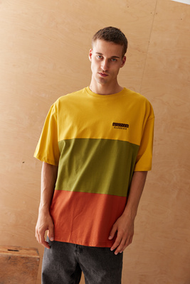 Mass Denim Zone T-shirt żółta