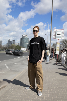 Mass DNM koszulka Initials T-shirt - czarna