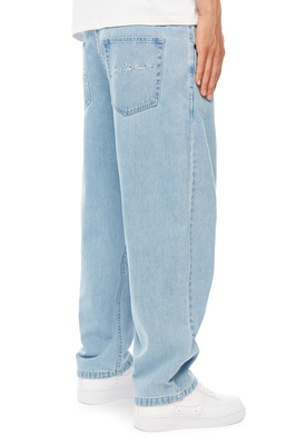 Mass DNM spodnie Authentic Jeans Extra baggy Fit - jasnoniebieskie