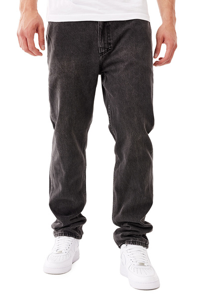 Mass DNM spodnie Box Jeans Relax Fit - czarne