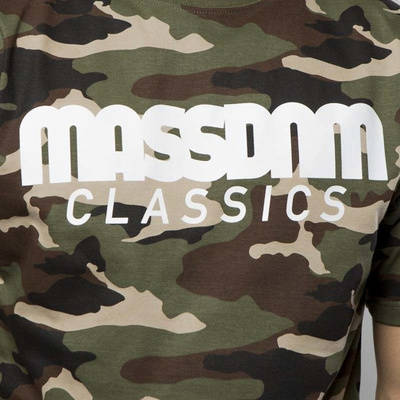 Koszulka Mass Denim T-shirt Classics - woodland camo