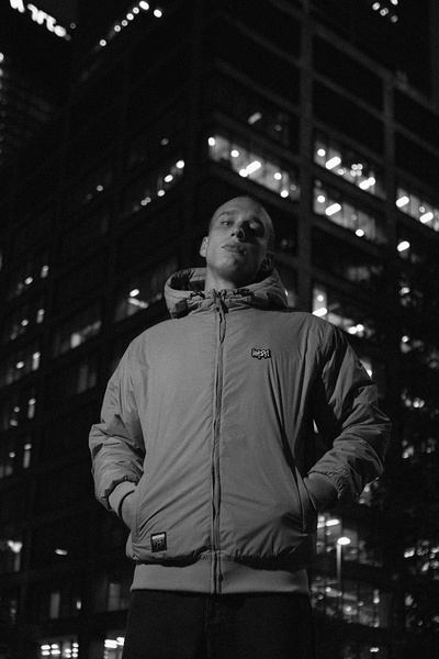 Mass DNM kurtka zimowa Jacket Signature Patch - beżowa