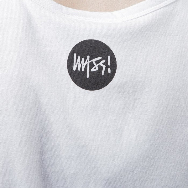 Mass Denim tank top koszulka Signature white