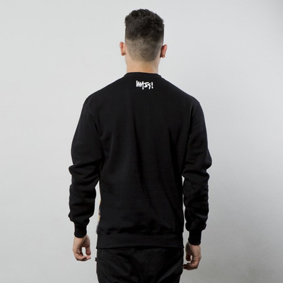 Bluza Mass Denim Sweatshirt Crewneck Burn Bi**h - black