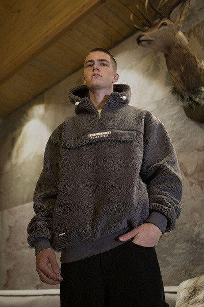 Mass DNM kurtka Jacket Frontside 2.0 - szara