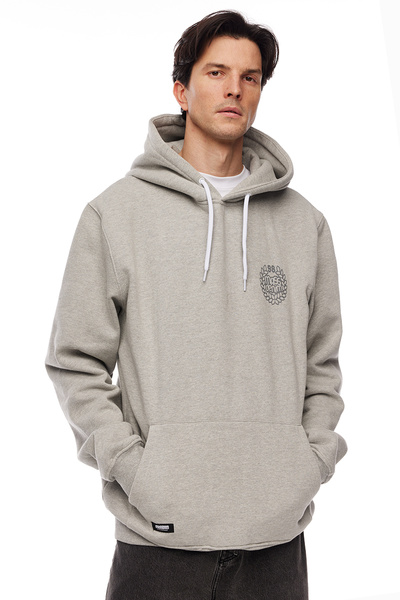 Mass DNM bluza Sweatshirt Base Back Hoody - szara