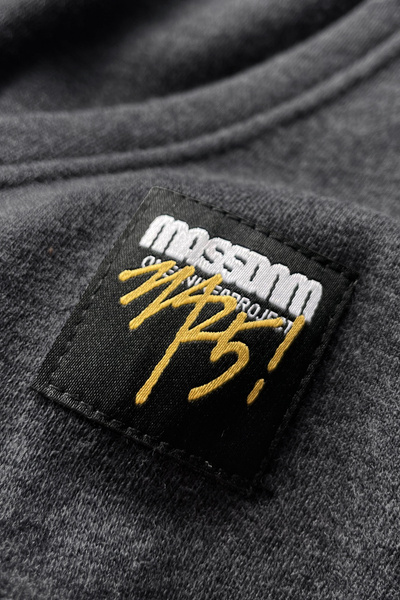 Mass DNM bluza Sweatshirt Herald Hoody - szara