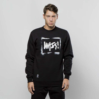 Mass DNM bluza Sweatshirt Crewneck Street Sign - black