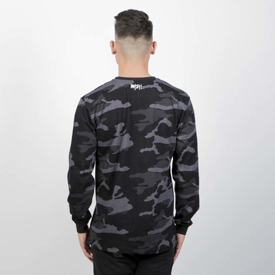 Mass DNM koszulka Signature Longsleeve - black camo 