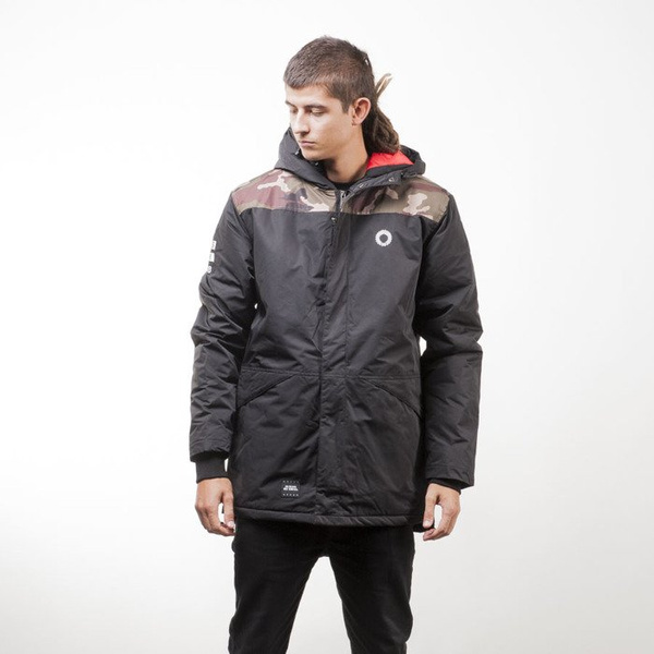 Mass Denim BLAKK kurtka zimowa winter jacket Conversion Parka black