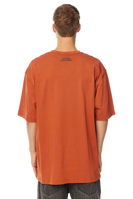 Mass Denim Ying Yang T-shirt ceglasta