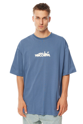 Mass Denim Nostalgia. Angel T-shirt stalowa