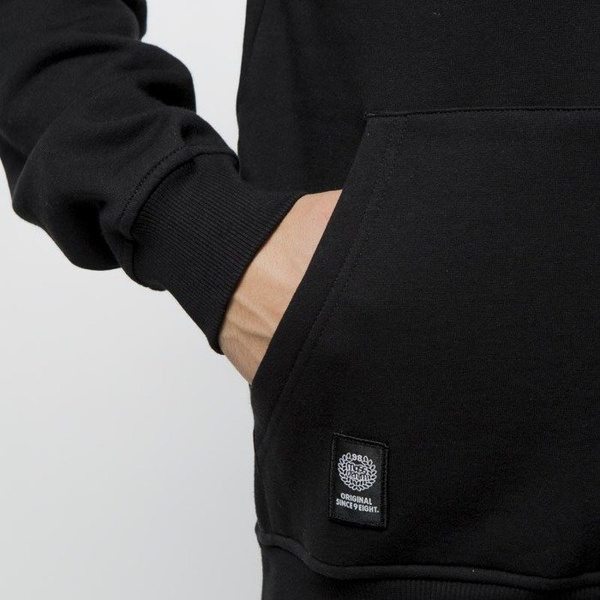 Mass DNM bluza Sweatshirt Hoody Traces - black