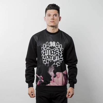 Bluza Mass Denim Sweatshirt Crewneck Real Chill - black