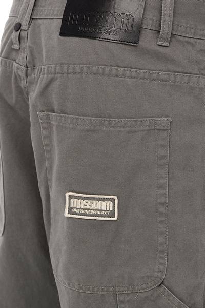 Mass DNM spodnie Pants Worker Extra Baggy Fit - szare