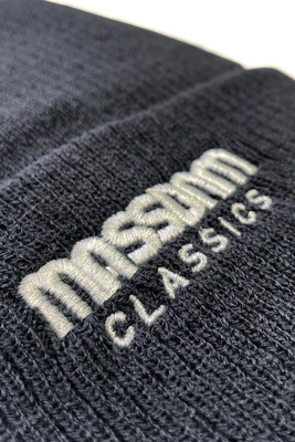 Mass DNM czapka zimowa Classics Beanie - grafitowa