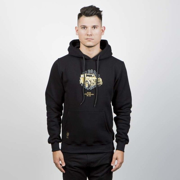 Mass DNM bluza Golden Car Hoody black - 20TH ANNIVERSARY