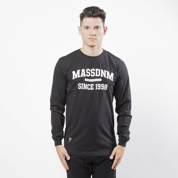 Mass DNM koszulka Campus Longsleeve - black