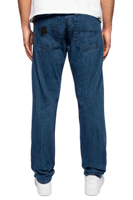 Mass DNM spodnie Base Jeans Regular Fit - niebieskie