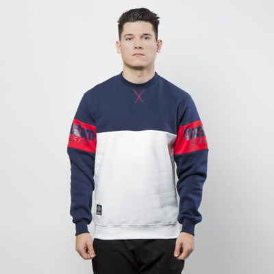 Mass DNM bluza Sweatshirt Crewneck Division - white