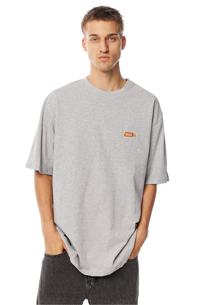 Mass Denim Koszulka Mini Box T-shirt szara