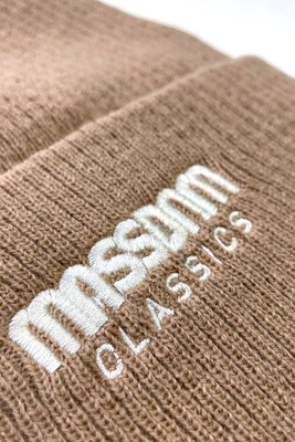 Mass DNM czapka zimowa Classics Beanie - beżowa