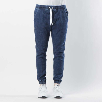 Mass DNM spodnie Joggers Jeans Sneaker Fit Campus - dark blue