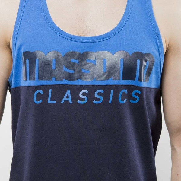 Koszulka Mass Denim Tank Top Classics Cut navy / blue SS 2017