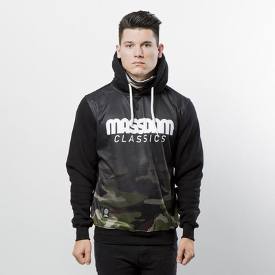 Mass DNM bluza Sweatshirt Hoody Eclipse - black