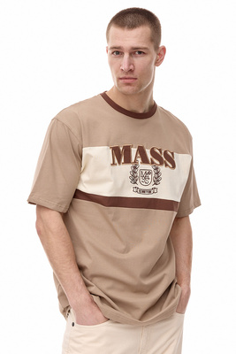 Mass DNM koszulka Round One T-shirt - beżowa