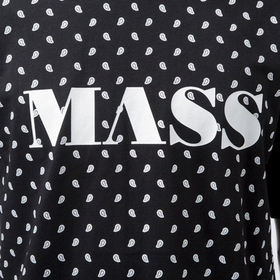 Mass Denim t-shirt koszulka Bandana black BLAKK