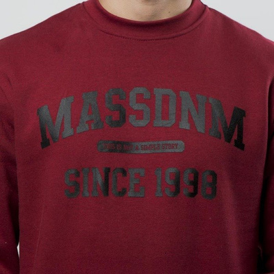 Mass DNM bluza Sweatshirt Crewneck Campus - claret