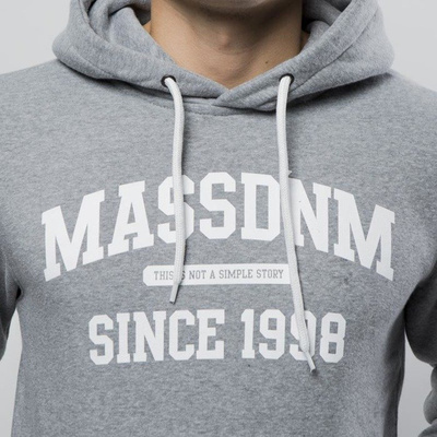 Mass DNM bluza Sweatshirt Hoody Campus - medium heather grey