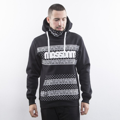 Mass Denim bluza Compton Hoody black