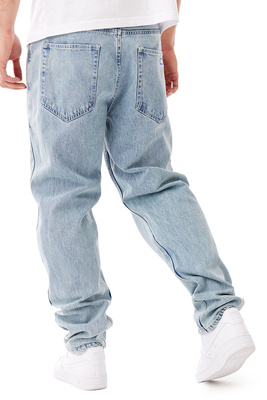 Mass DNM spodnie Box Jeans Relax Fit - jasnoniebieskie