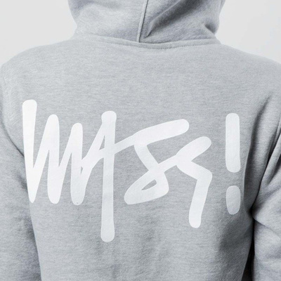 Mass DNM damska bluza Sweatshirt Hoody Half Zip Signature WMNS - light heather grey