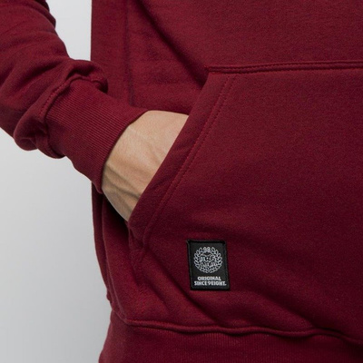 Mass DNM bluza Sweatshirt Hoody Street Sign - claret