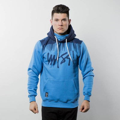Bluza Mass Denim Sweatshirt Hoody Drip Top - blue