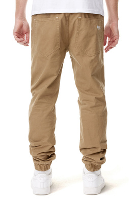 Mass DNM Joggers Pants Signature 2.0 Sneaker Fit - beżowe
