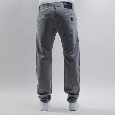Mass Denim spodnie chinos Base straight fit grey