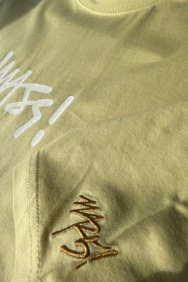 Mass DNM koszulka Signature Anniversary T-shirt - piaskowa