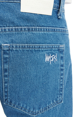 Mass DNM spodnie Signature 2.0 Jeans Tapered Fit - niebieskie