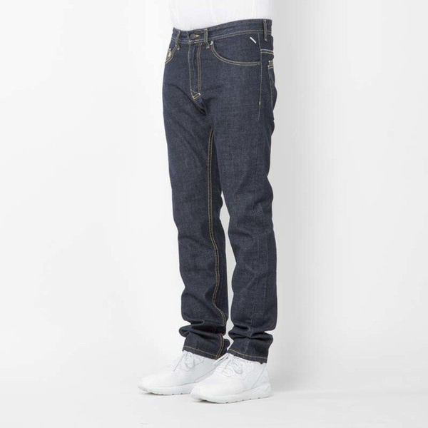 Mass Denim spodnie jeans Patrol tapered fit rinse SS2017