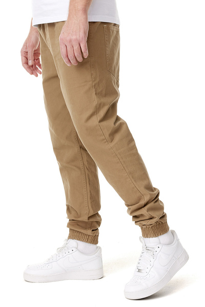 Mass DNM Joggers Pants Signature 2.0 Sneaker Fit - beżowe
