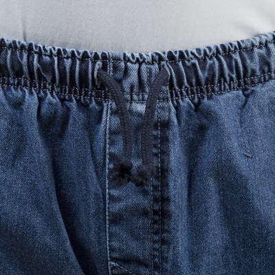 Mass Denim spodnie jogger pants Drop Denim loose fit blue
