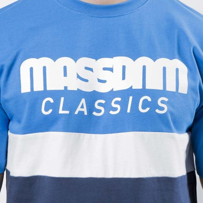 Mass DNM koszulka T-shirt Respect - blue / navy